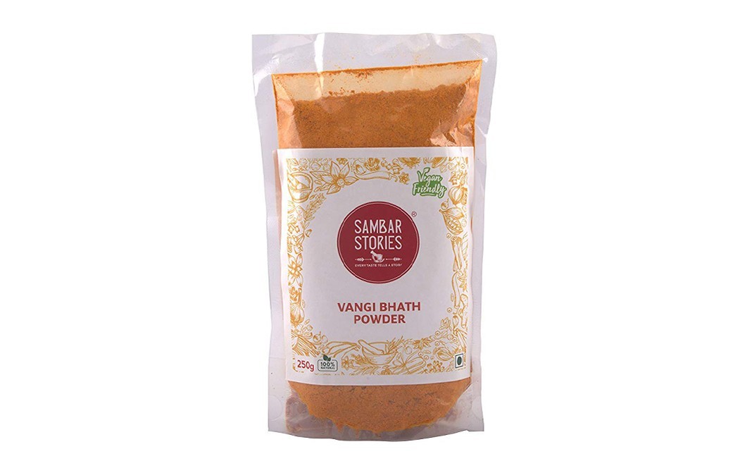 Sambar Stories Vangi Bhath Powder    Pack  250 grams